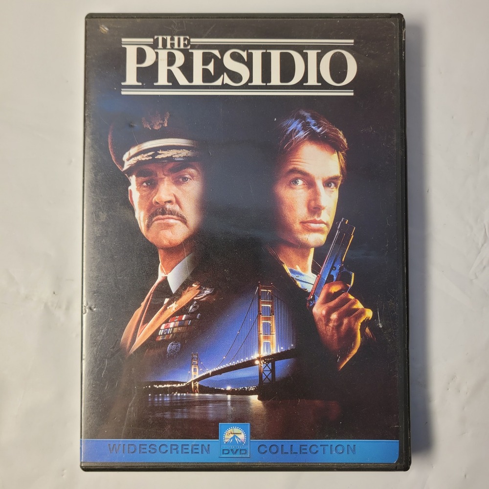 Paramount The Presidio DVD Movie Sean Connery Mark Harmon‎ Widescreen R-Rated